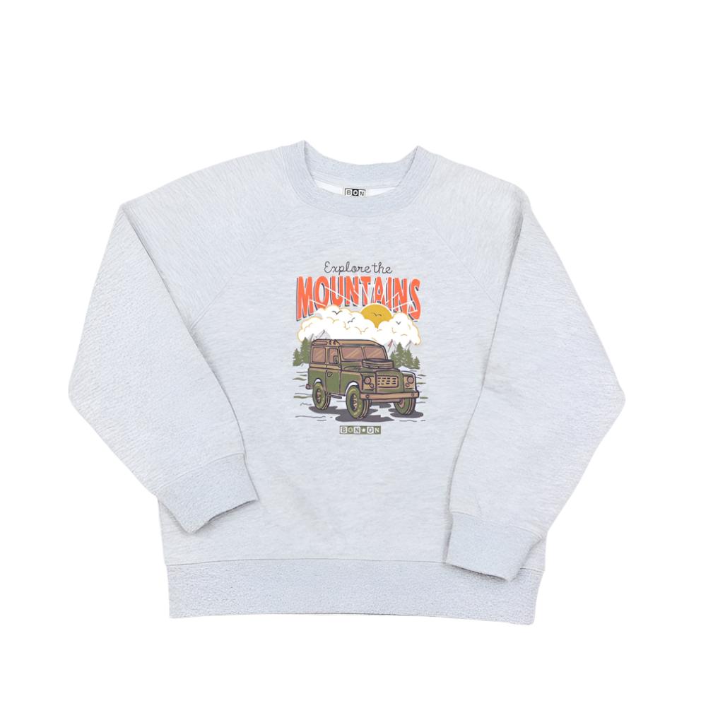 Bonton Gray Sweat Sandy Pullover