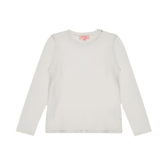 Imperial White Long Sleeve T-Shirt