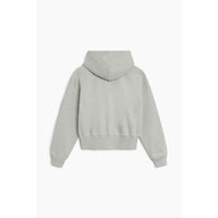 The New Society Light Grey Melange Mochi Hoodie