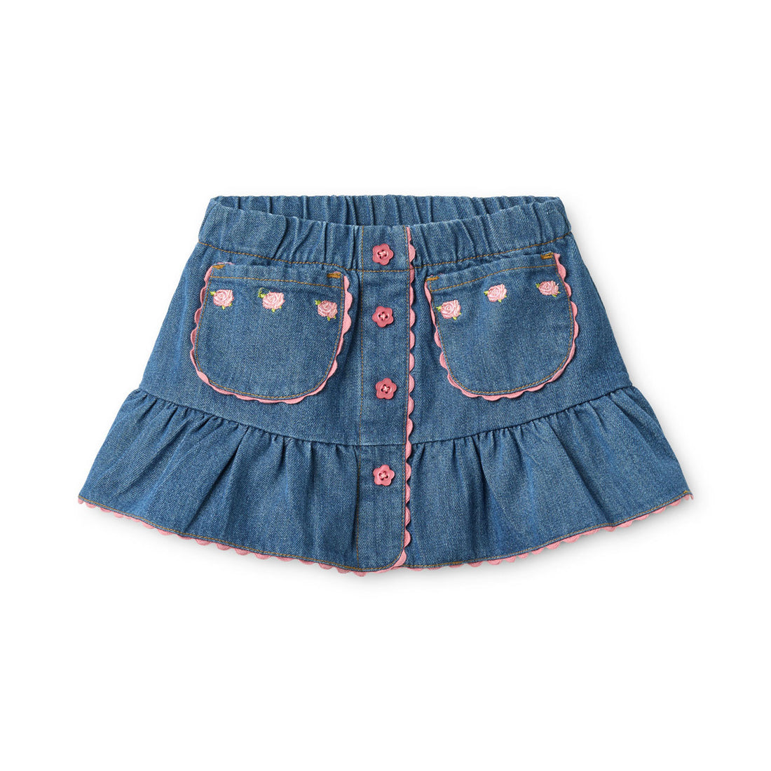 Floss Mid Blue Monique Skirt