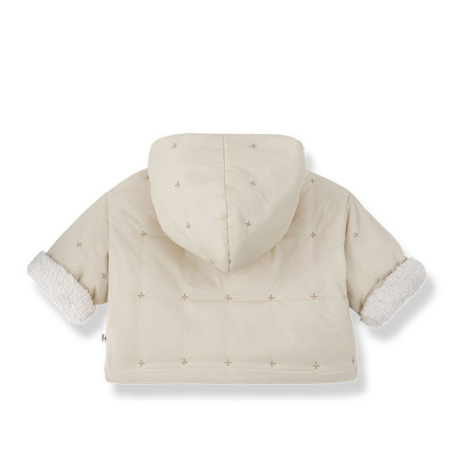 1+ In The Family Ecru Montpellier Baby Padded Jacket