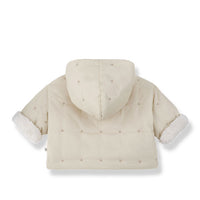 1+ In The Family Ecru Montpellier Baby Padded Jacket