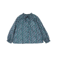 Mipounet  Green Tina Flower Blouse