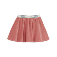 Mipounet Faded Rose Aurora Velvet Skirt