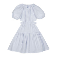 Mipounet Artic Blue Marine Muslin Cut Out Dress