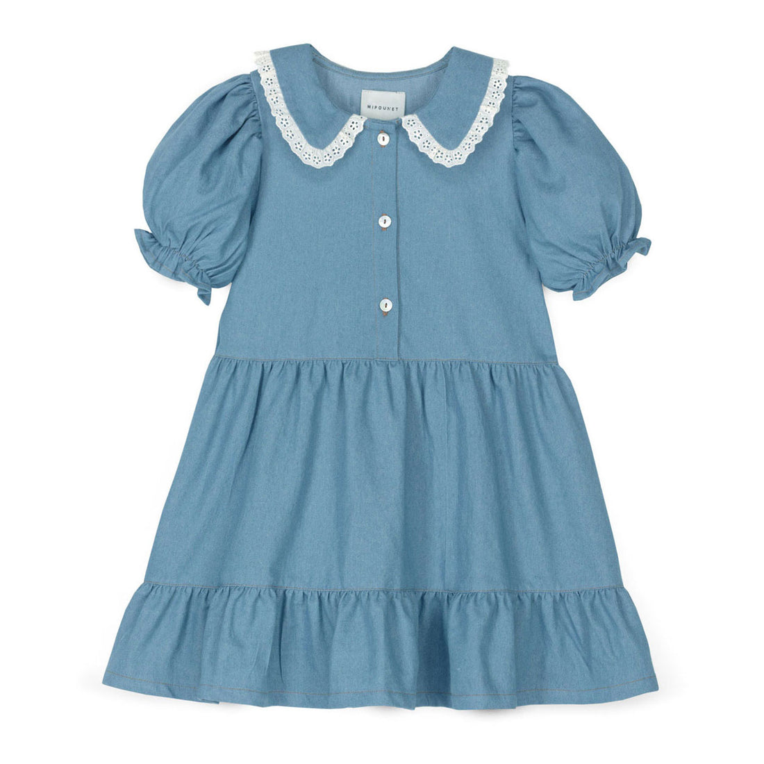 Mipounet Ligh Blue Denim Aroa Dress