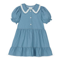 Mipounet Ligh Blue Denim Aroa Dress