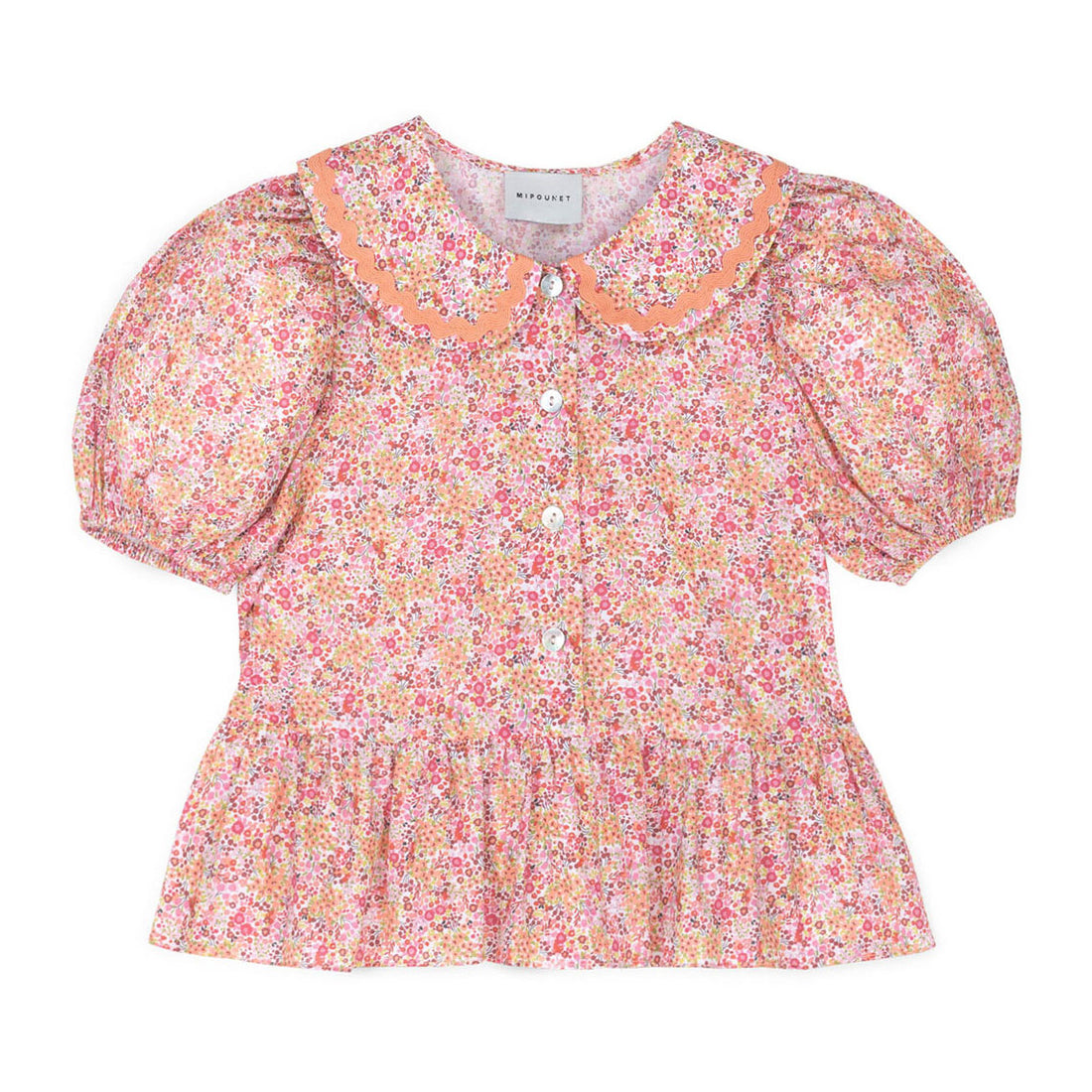 Mipounet Printed Victoria Voile Blouse