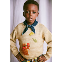 Misha and Puff Alabaster Meadow Crewneck