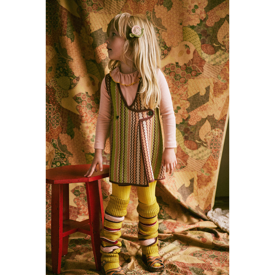 misha&puff□zig zag dress□8y Baby Zig Zag Dress – Misha & Puff