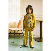 Misha and Puff Licorice Lattice Long Sleeve Boxy Top