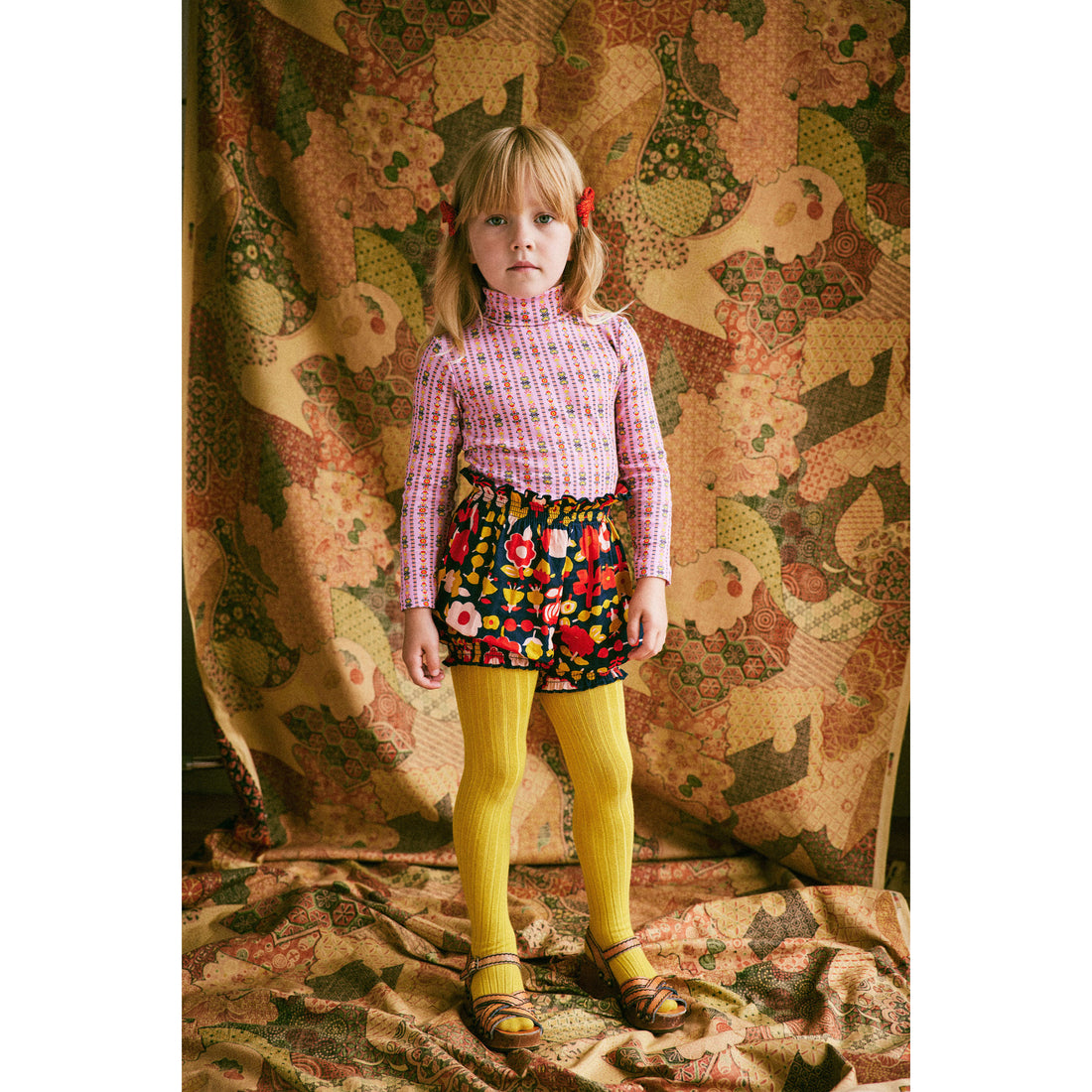Misha and Puff Pink Lilac Bohemia Turtleneck