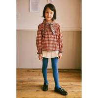 トップス Misha&Puff Miki Top Berry Lattice Misha&Puff】Miki Top -044 Berry Lattice | MIK & CO