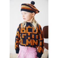 Misha and Puff  Ink Alphabet Sweater