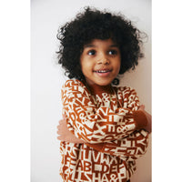 Misha and Puff  Acorn Alphabet Range Sweater