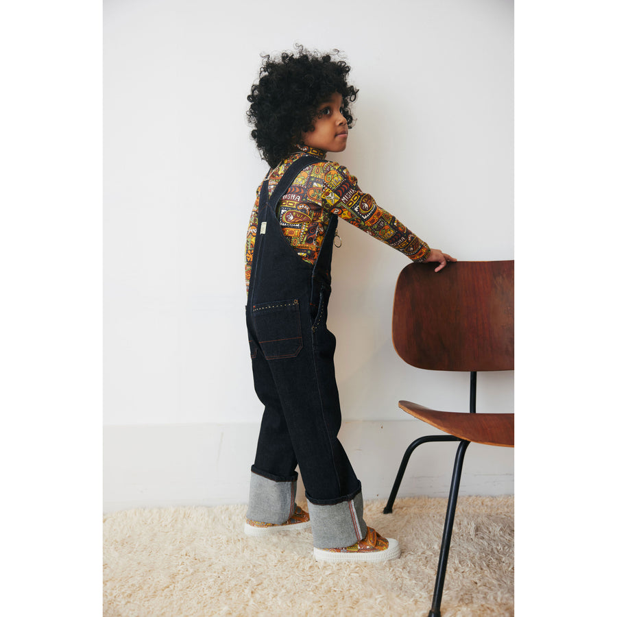 misha&puff  Lake House Overalls 3ー4y Baby & Kids Hand Knit/Crochet Merino Wool Lake House