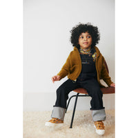Misha and Puff  Rose Gold Groovy Paisley High Top Velcro Sneaker