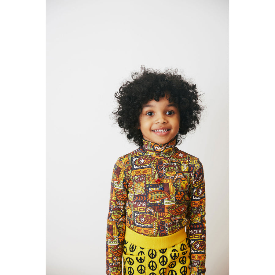 【Noel.】misha&puff FOX GROOVY PAISLEY Misha and Puff Fox Groovy Paisley Turtleneck – Ladida