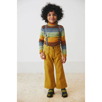Misha and Puff  Sunset Stripe Turtleneck