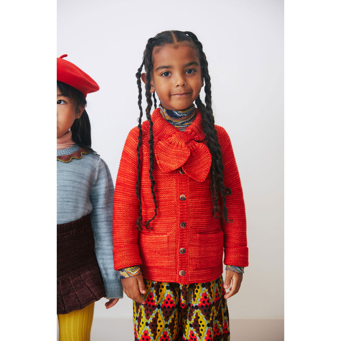 Misha and Puff  Red Flame Scout Cardigan