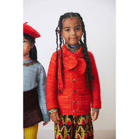 Misha and Puff  Red Flame Scout Cardigan