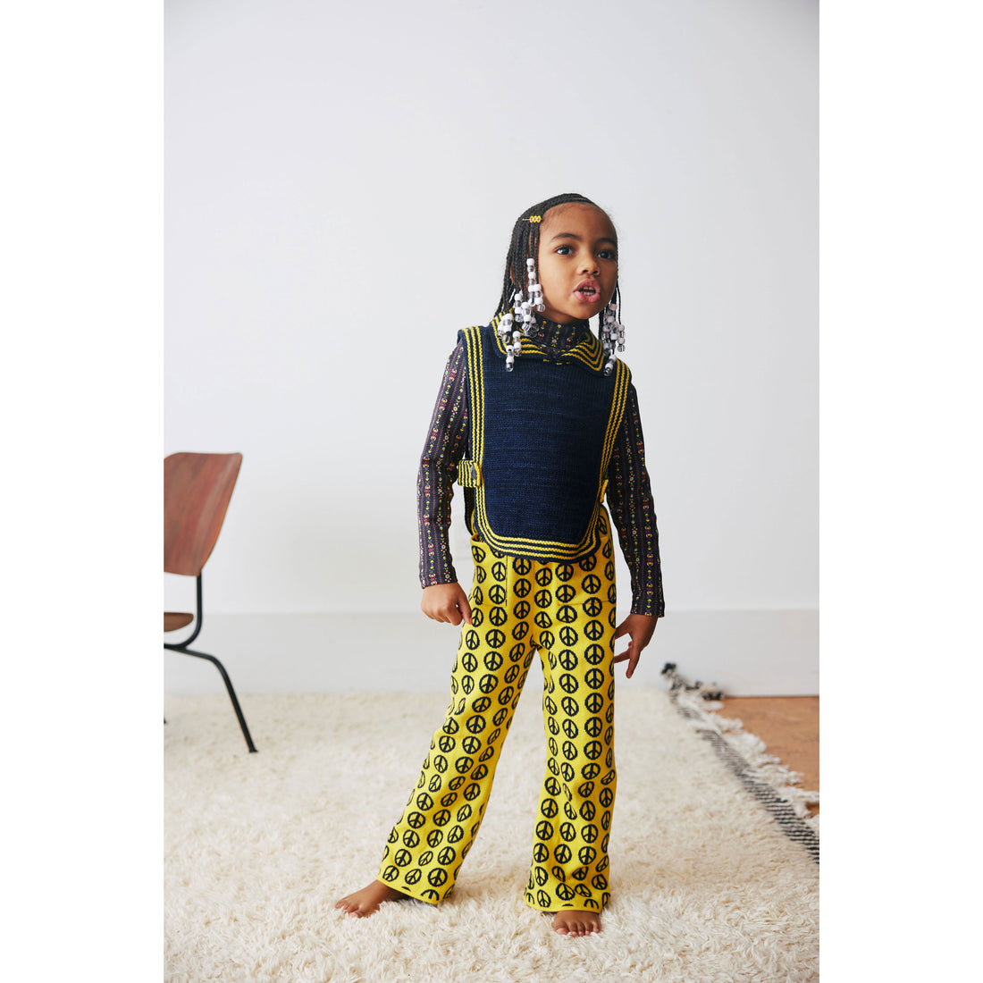 新品misha and puff A-pant 5Y Misha and Puff Mango Peace Jacquard Izzy Pant – Ladida