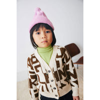 Misha and Puff  String Alphabet Cardigan