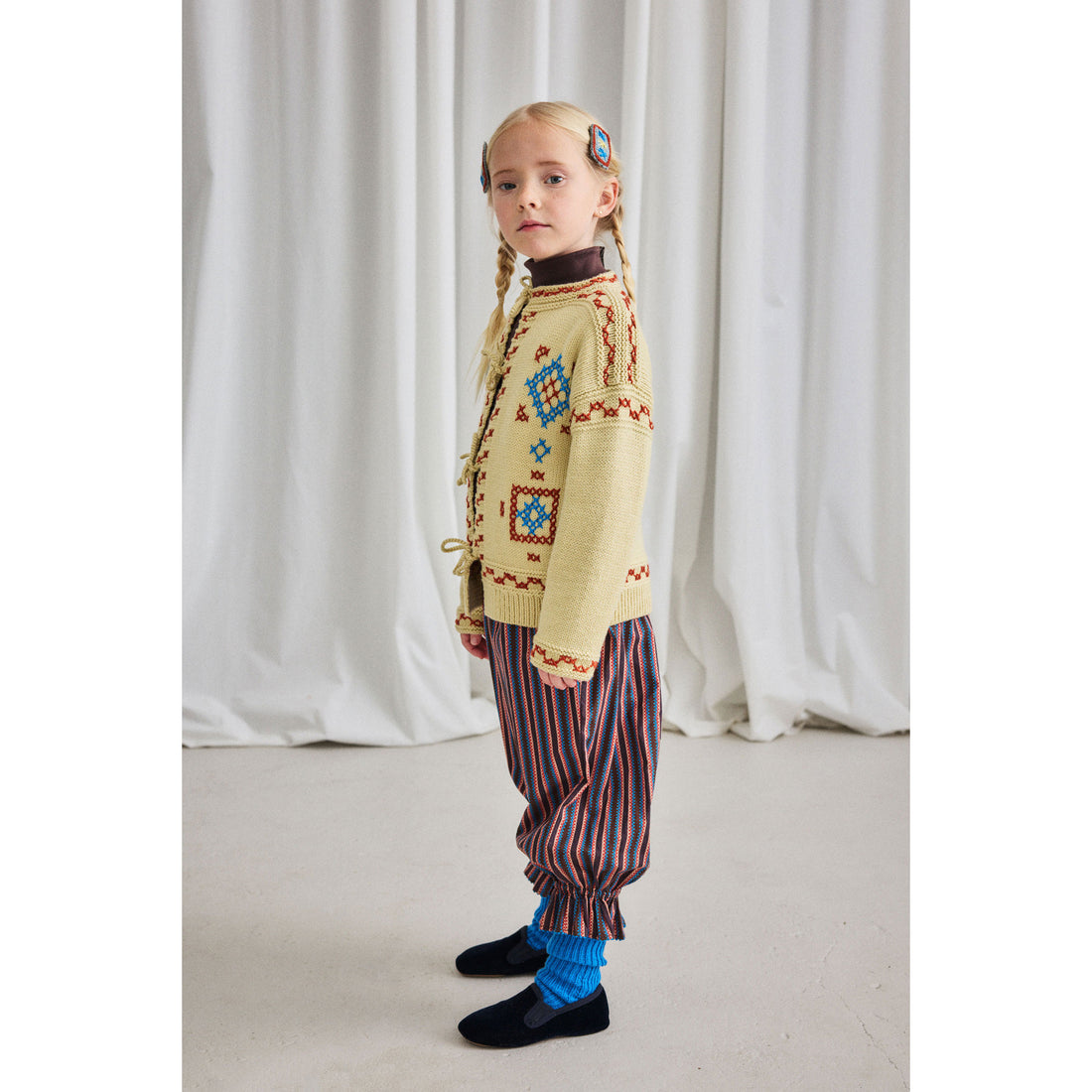 Misha and Puff Raisin Vaquero Stripe Zuzu Pant