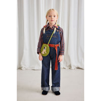 Misha and Puff Raisin Vaquero Stripe Button-Down Shirt