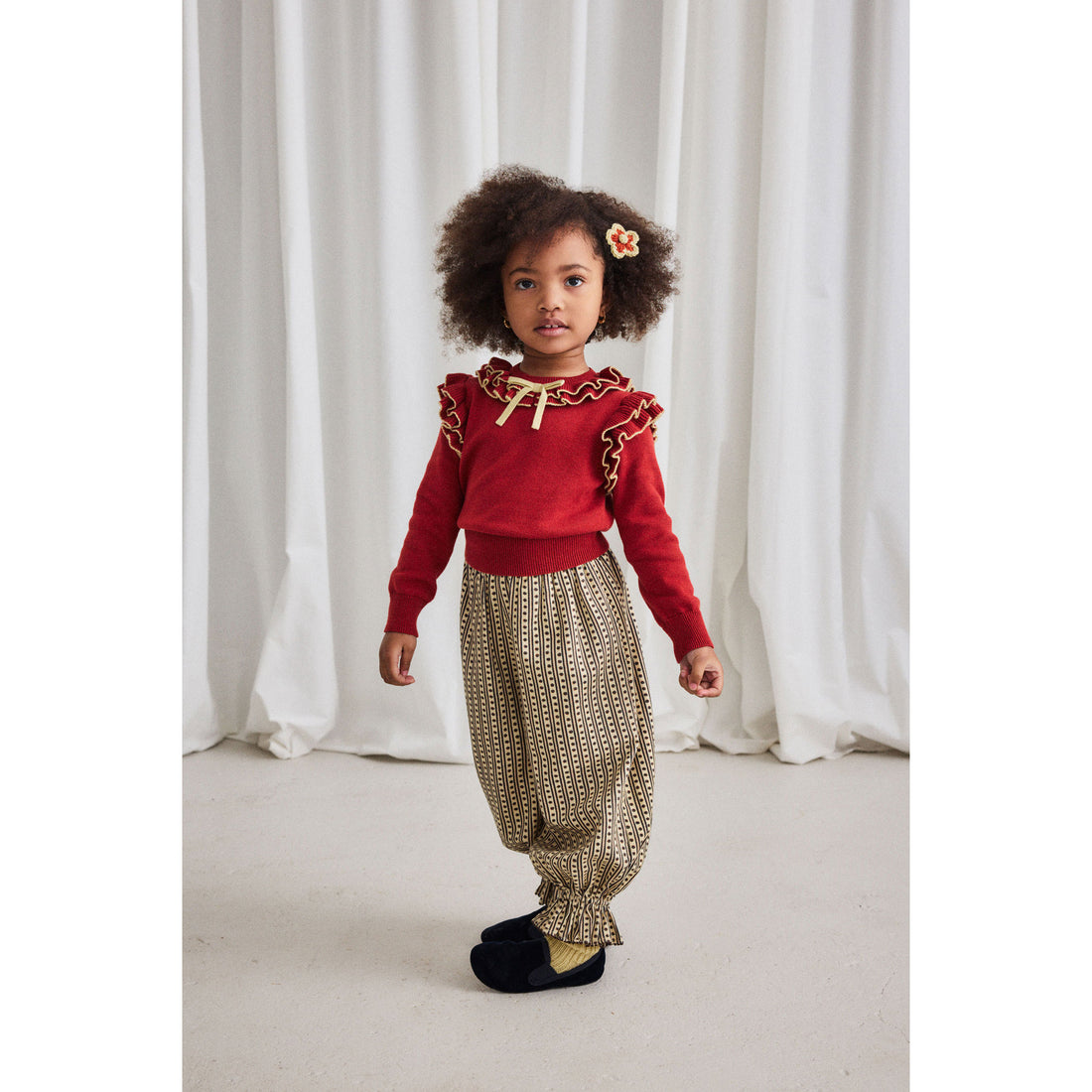 Misha and Puff Raffia Little House Floral Zuzu Pant