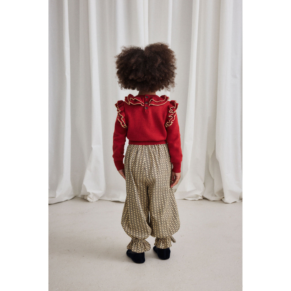 Misha and Puff Raffia Little House Floral Zuzu Pant