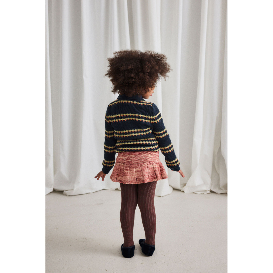 Misha and Puff Galaxy Beaded Stripe Ari Sweater