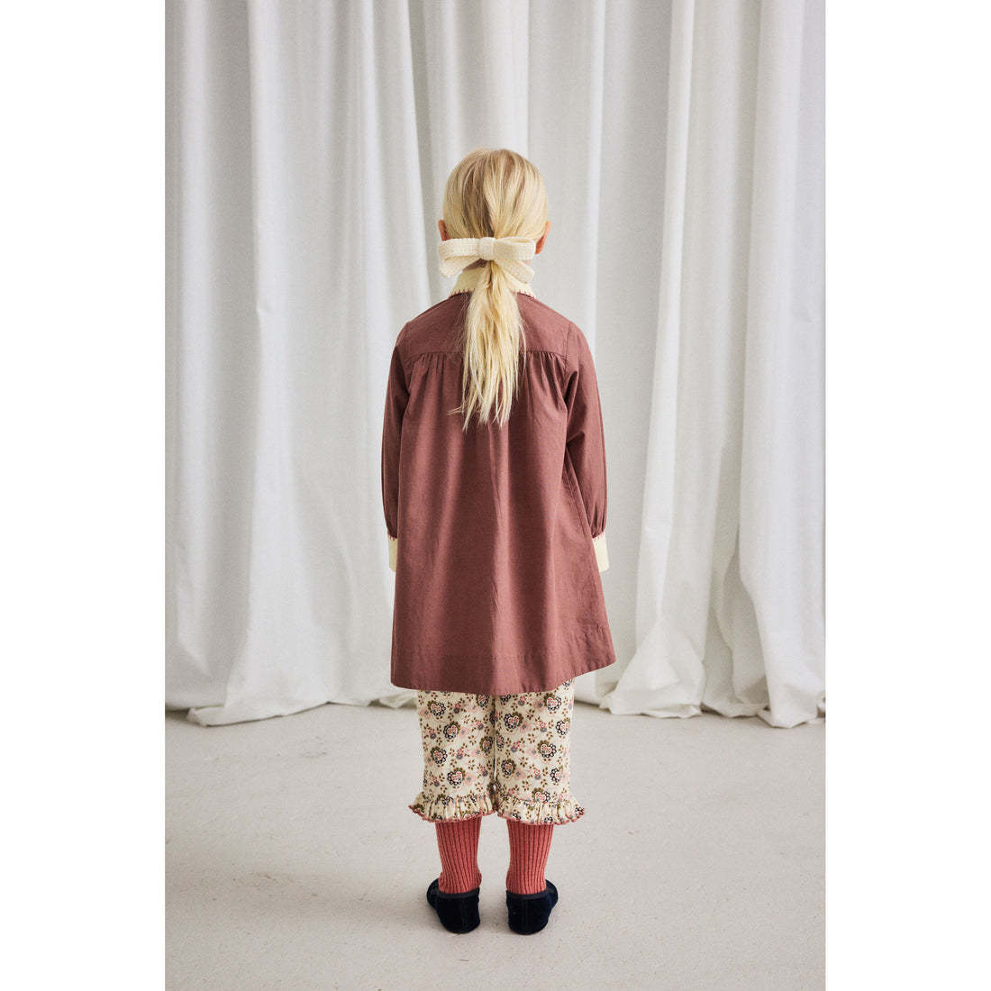 Misha and Puff Sugar Calico Hearts Ruffle Pedal Pusher