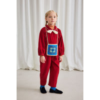 Misha and Puff Garnet Corduroy Long Sleeve Zora Jumpsuit