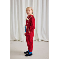 Misha and Puff Garnet Corduroy Long Sleeve Zora Jumpsuit