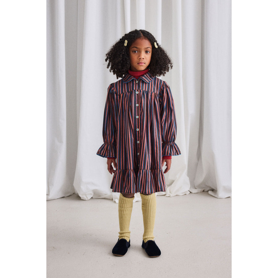 Misha and Puff Raisin Vaquero Stripe Ingrid Dress – Ladida