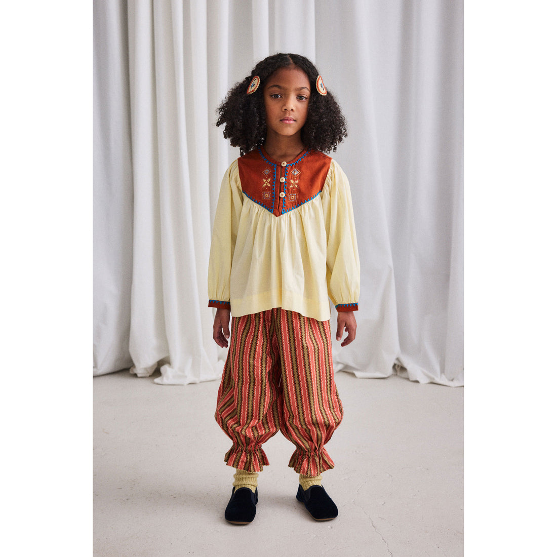 Misha and Puff Linden Vaquero Stripe Zuzu Pant