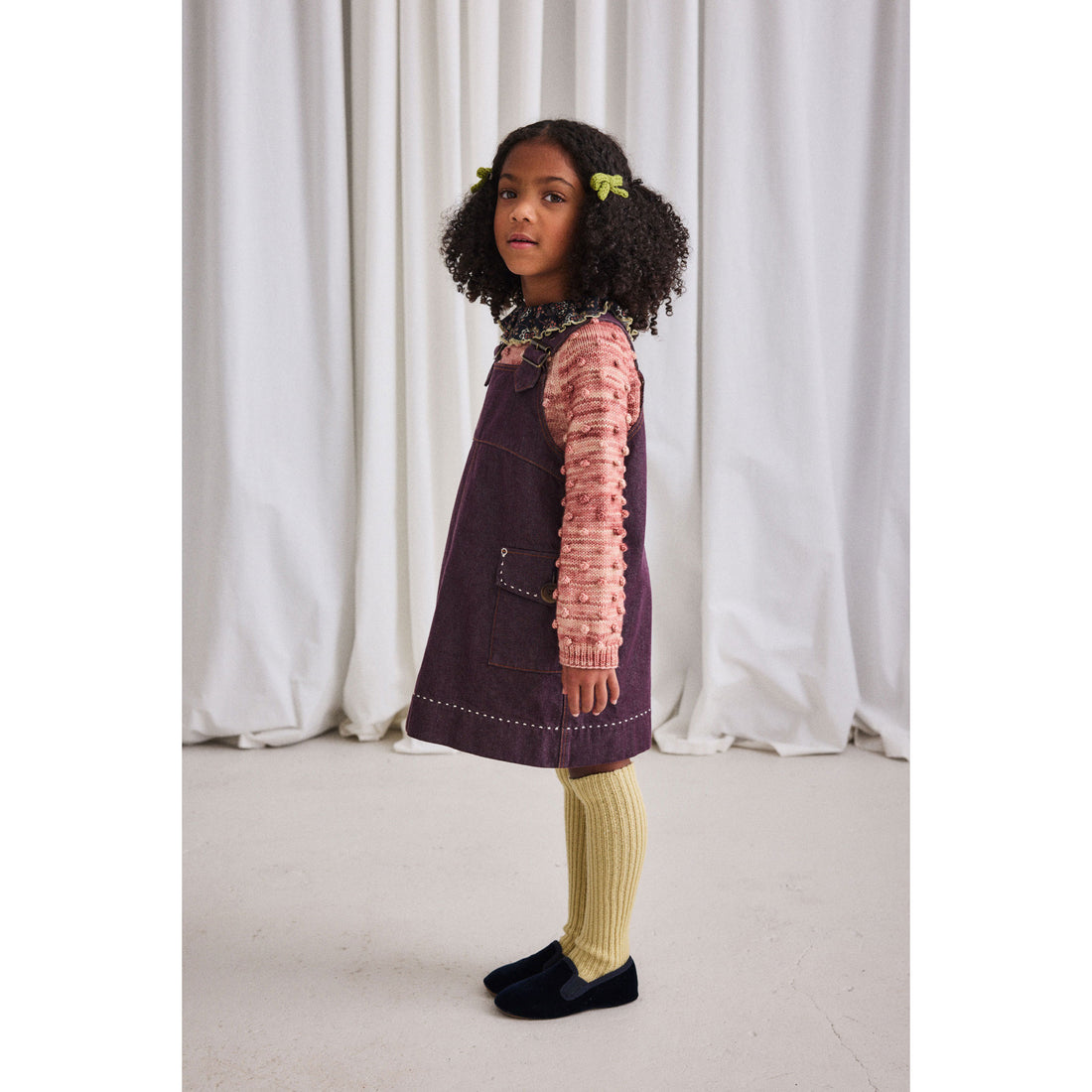 Misha and Puff Raffia Over-Knee Sock