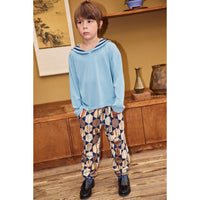 Misha and Puff Marine Blue Tessellation Gymclass Jogger