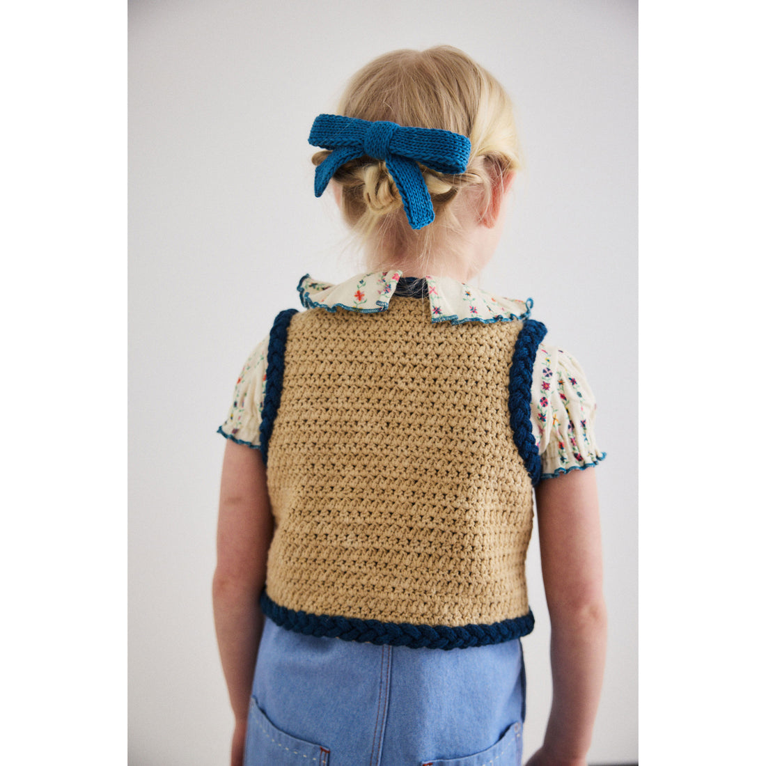 Misha and Puff Alabaster Braid Ashbury Vest