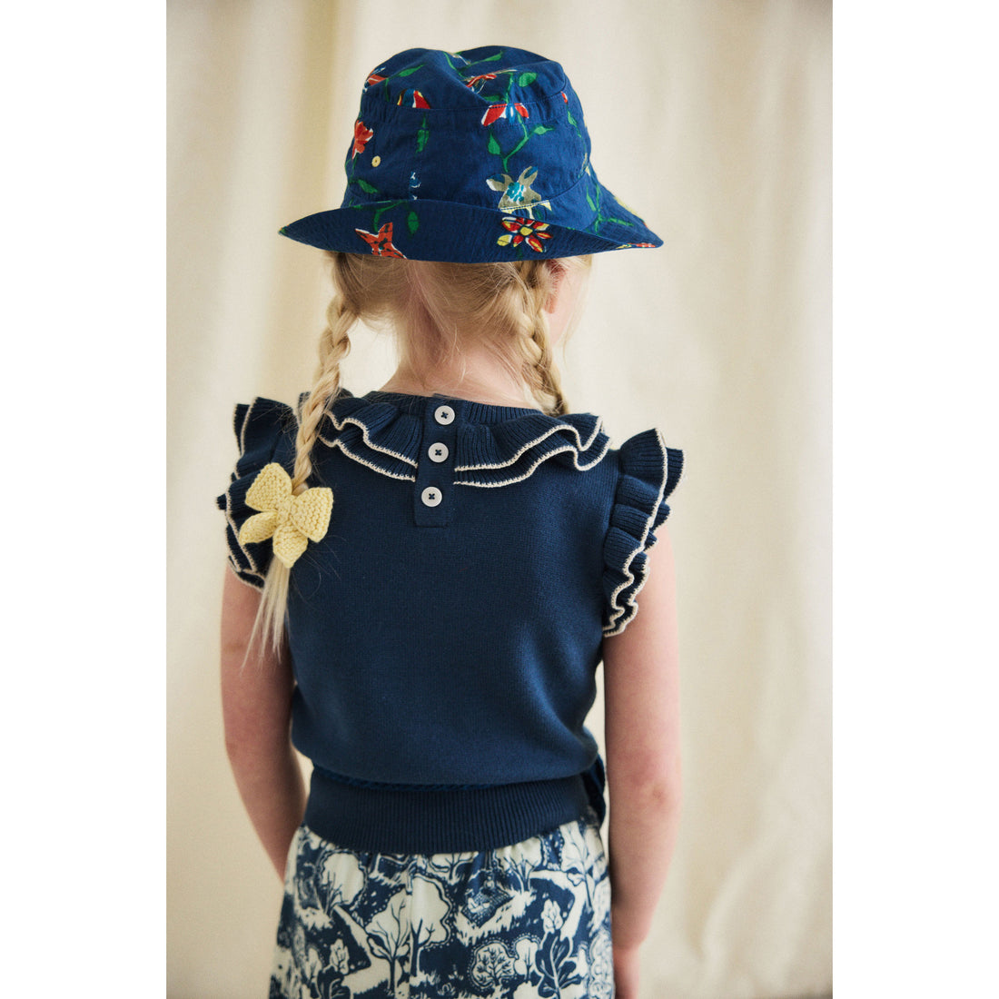Misha and Puff Celestial Botanica Bucket Hat