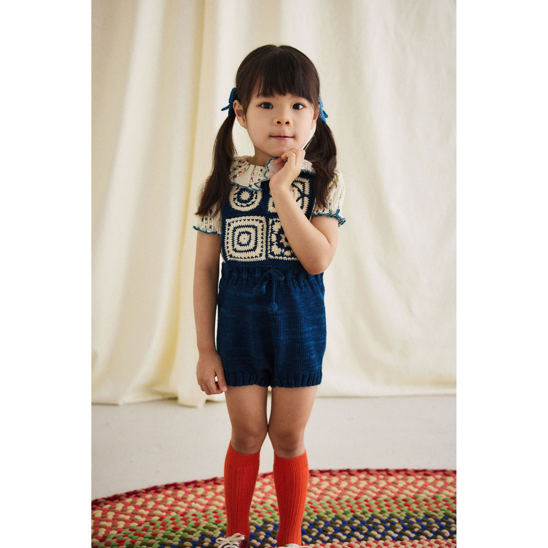 Misha and Puff Celestial Crochet Afghan Pinafore