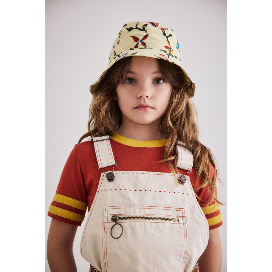 Misha and Puff Alabaster Botanica Bucket Hat