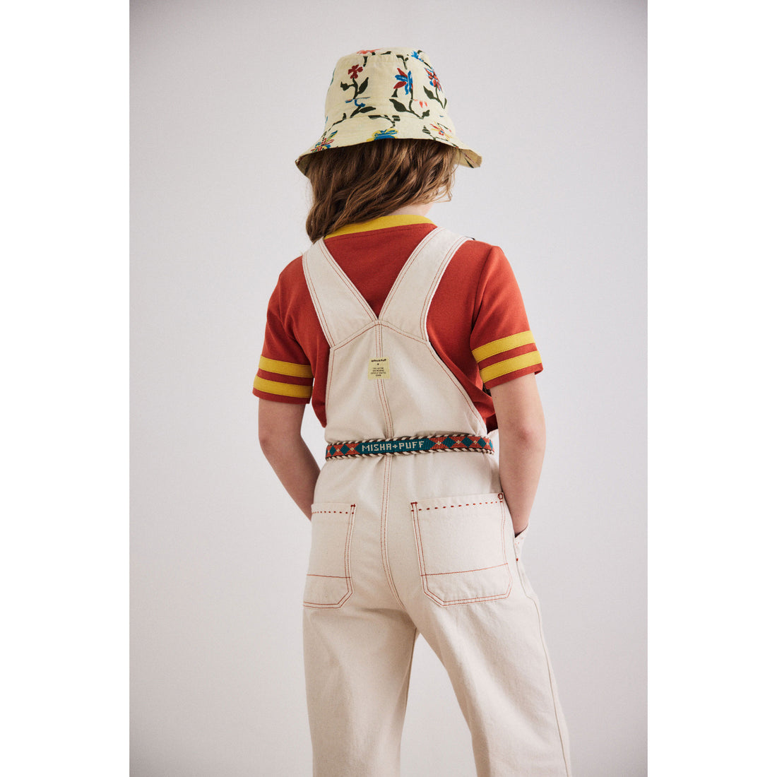 Misha and Puff Alabaster Botanica Bucket Hat