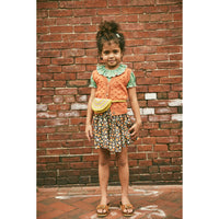 Misha and Puff Winter Wheat Crochet Half Moon Belt Bag