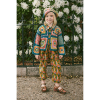 Misha and Puff Spring Mosaic Crochet Beach Hat