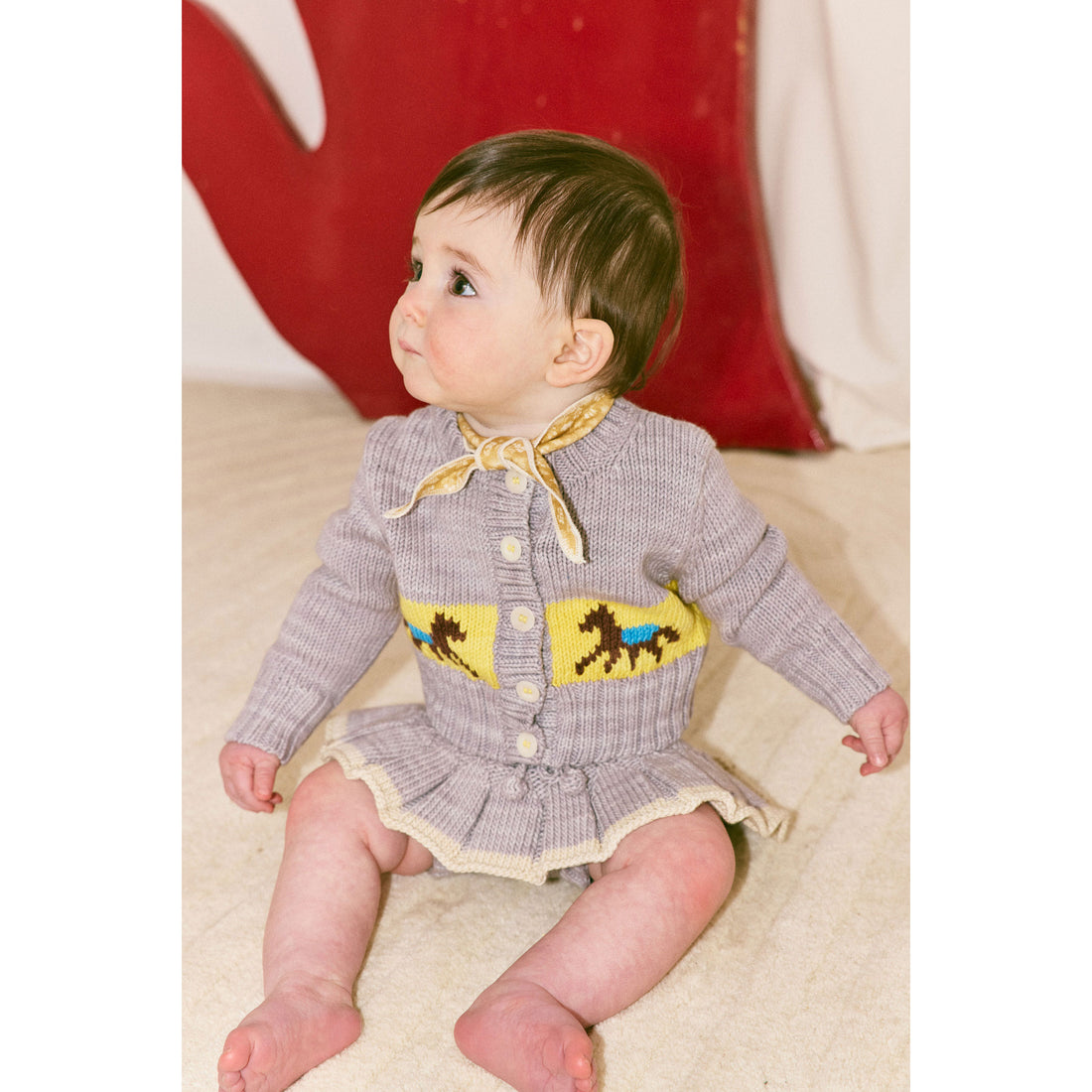 Misha and Puff Mist Baby Skating Pond Skirt