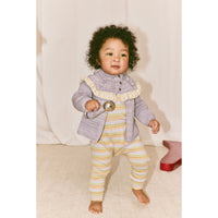 Misha and Puff Mist Baby Ruffle Cardigan