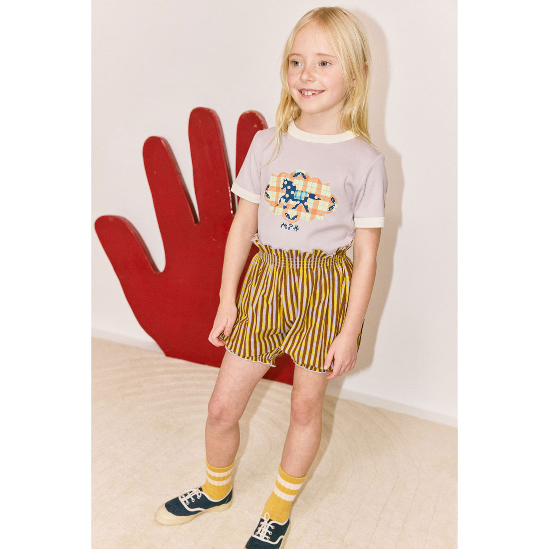 Misha and Puff Cola Painterly Stripe Bloomer