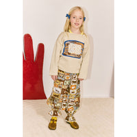 Misha and Puff Marzipan Sheep Boatneck Sweater